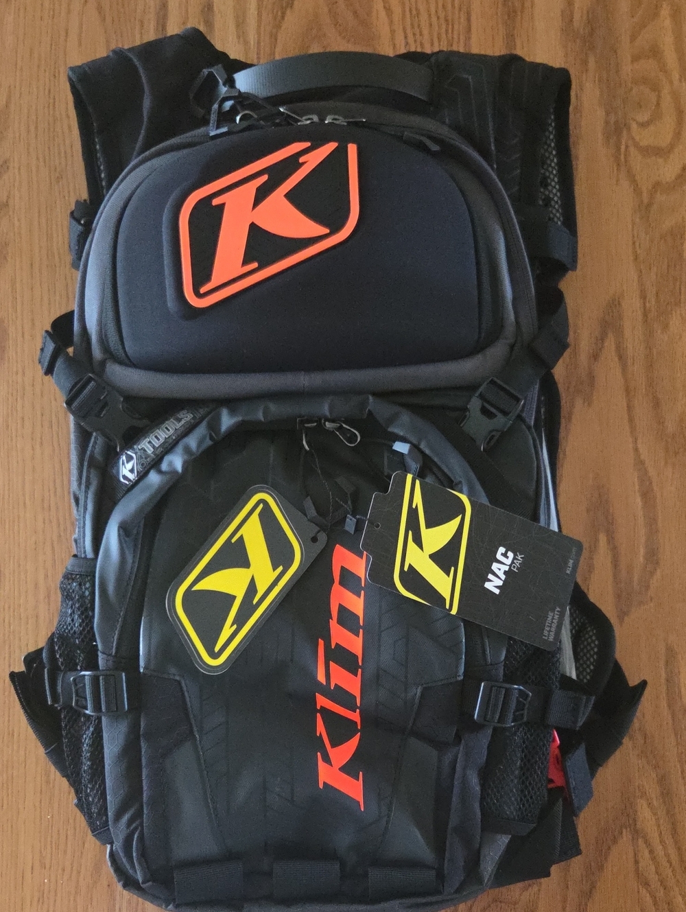 Klim Asphalt and Orange Nac Pak
